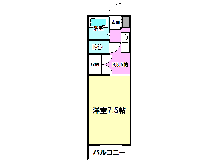 まえの花きゃべつの間取り