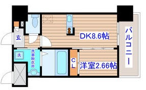 アルティザ仙台花京院の間取り