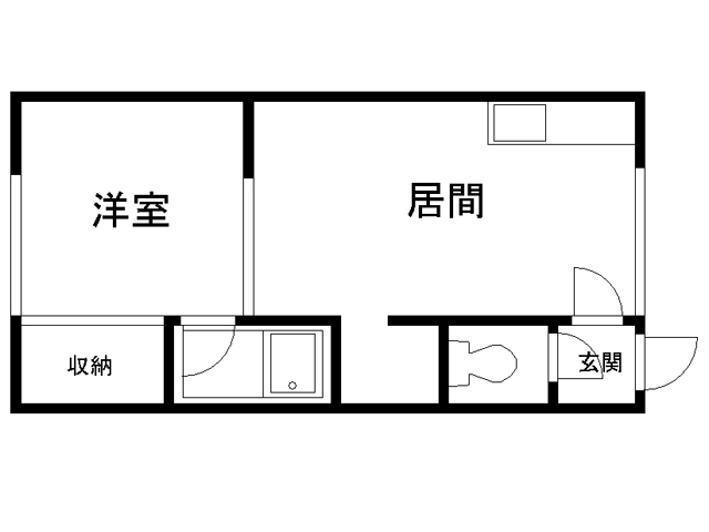 コーポサロマ１の間取り