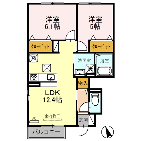 ルミエールの間取り