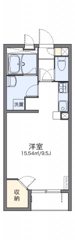 北九州市小倉南区蜷田若園のアパートの間取り