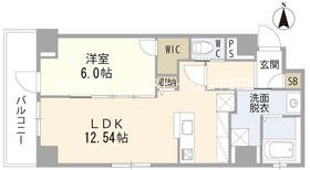 新宿区西新宿のマンションの間取り