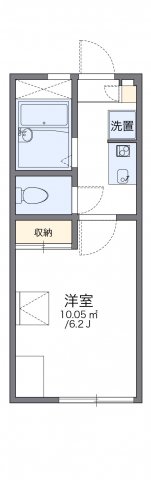 レオパレスエバラの間取り