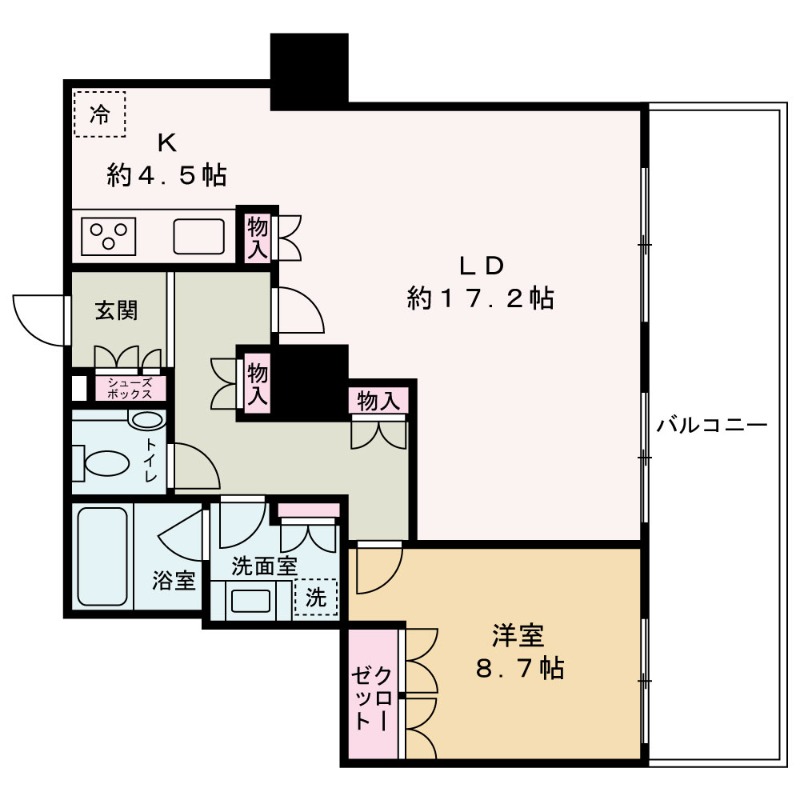 ザ・梅田タワーの間取り