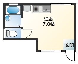 エンゼル伝馬の間取り