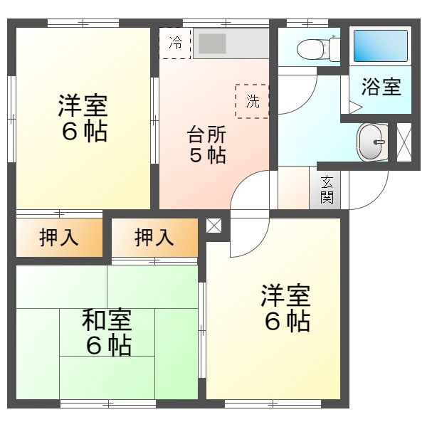 サステインの間取り