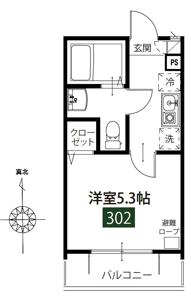 メルディア梅島IIIの間取り