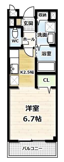 バンブーフォレストの間取り