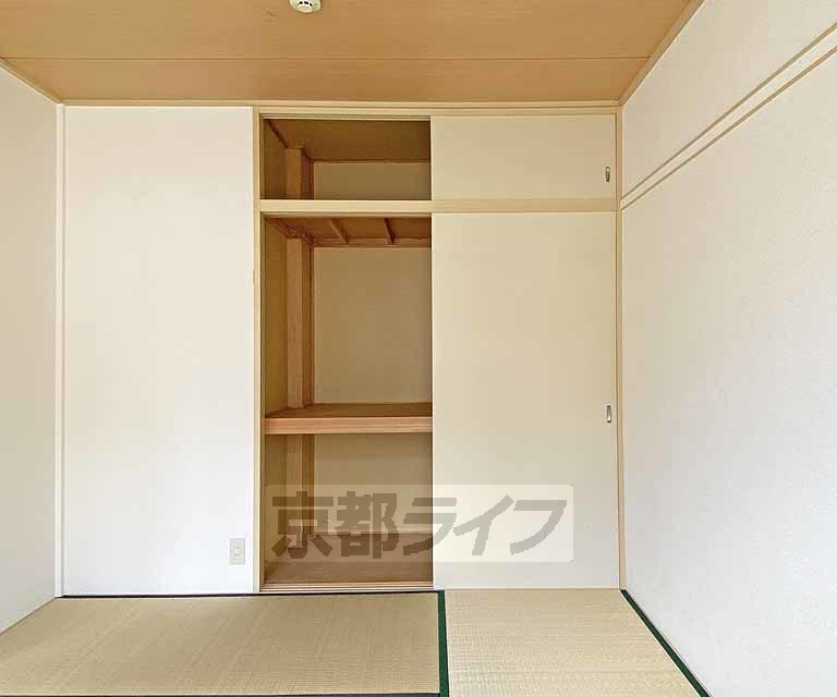 収納　和室の押入収納です。