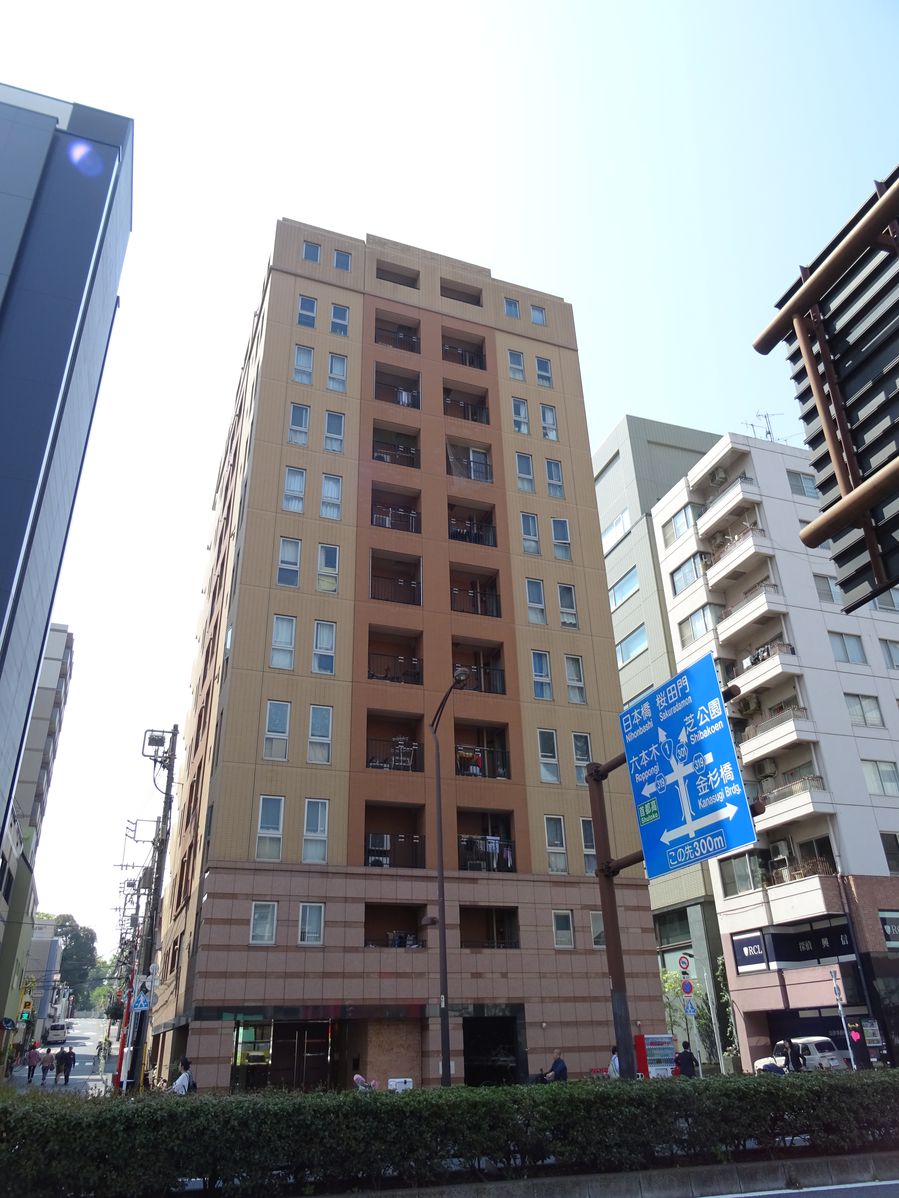東京都港区三田２（マンション）の賃貸物件の外観