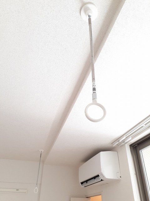 その他設備　室内物干し