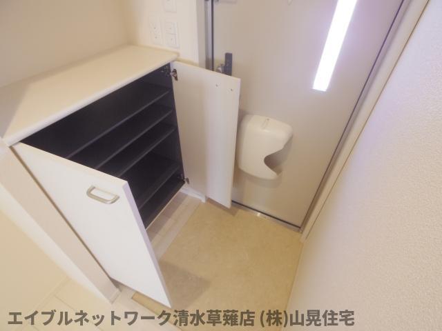 玄関　明るい玄関です