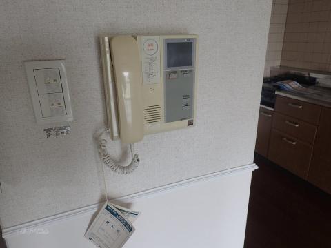 セキュリティ　カメラ付インターホン（イメージ）