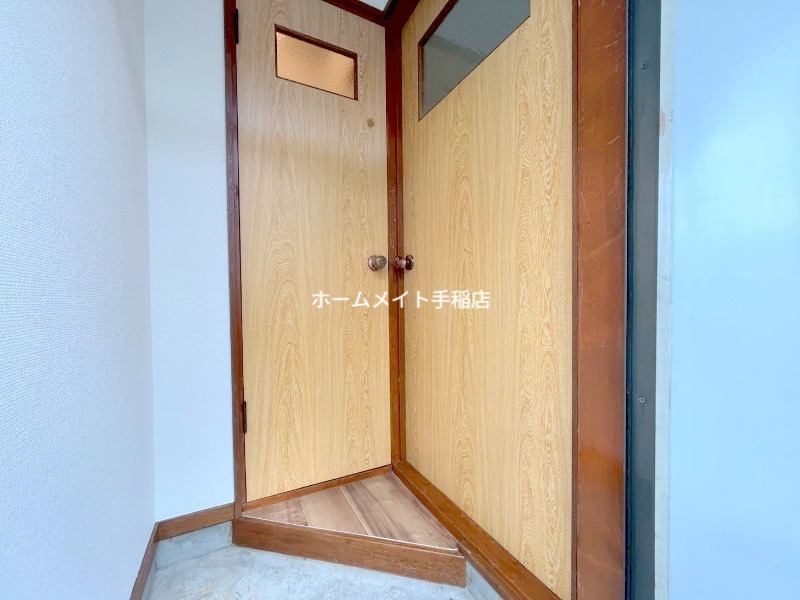 玄関　玄関スペース、シューズボックス付きです♪