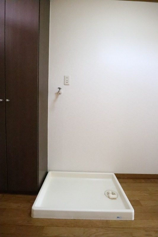 洗面設備　室内洗濯機置き場です！