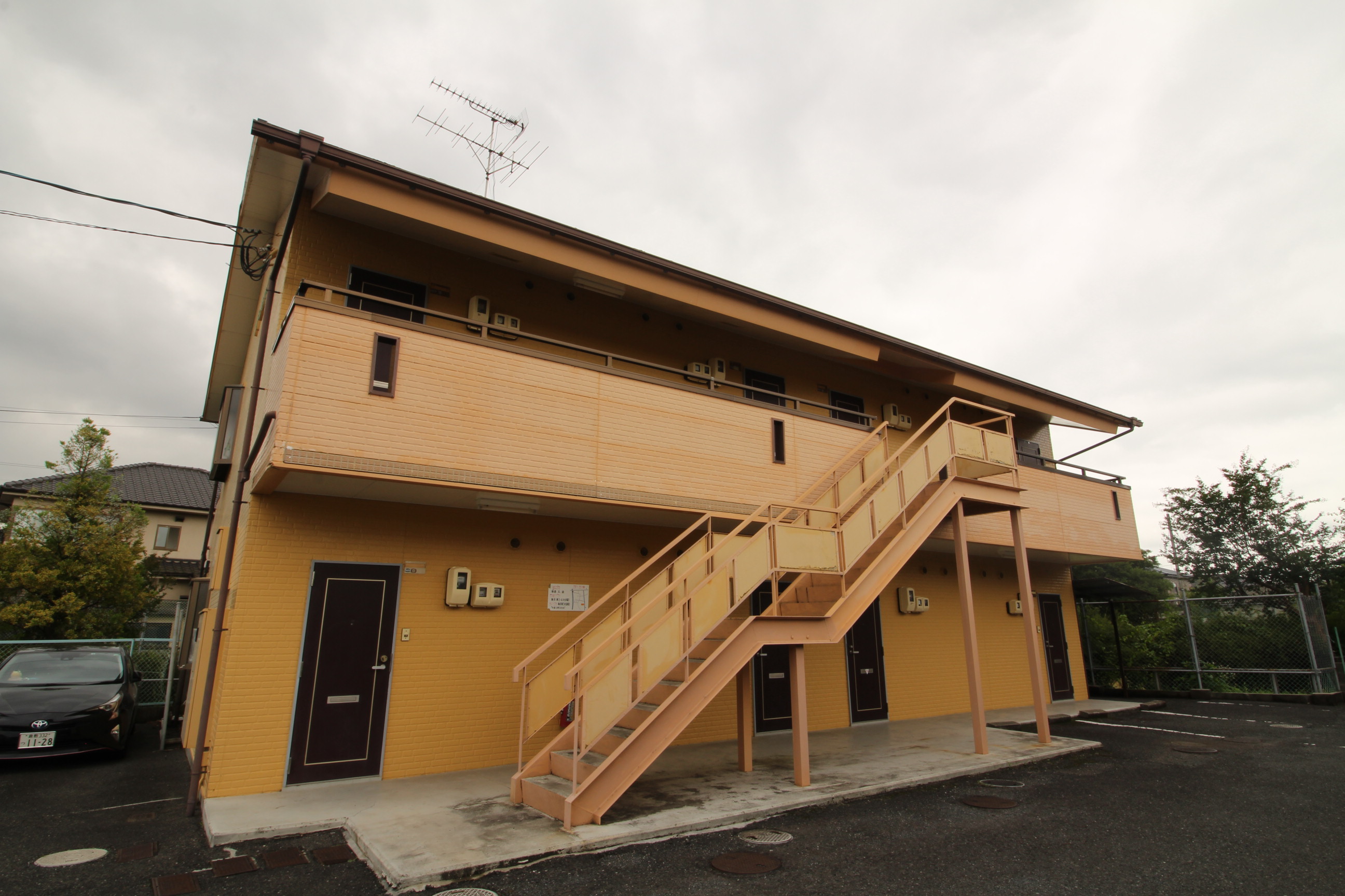 建物外観　2階建てアパートです！