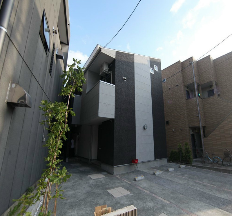 建物外観　外観　デザイナーズ　光インターネット無料