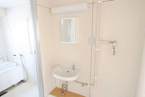 洗面設備　ビレッジハウスの同一物件・同一タイプの間取りの写真です