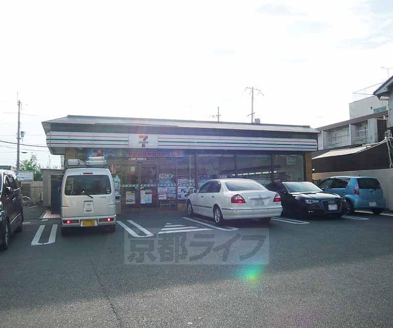 コンビニ　セブンイレブン伏見稲荷榎木橋店（コンビニ）まで80m