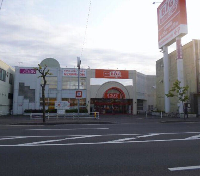 ショッピングセンター　ザ・ビッグエクスプレス白石中央店（ショッピングセンター）まで829m