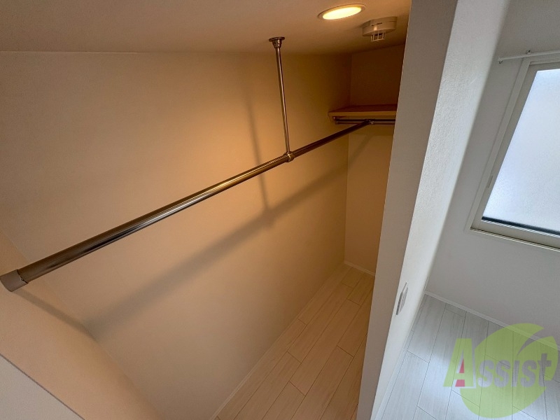 収納　収納もバッチリあるのでお部屋が片付きますよ！