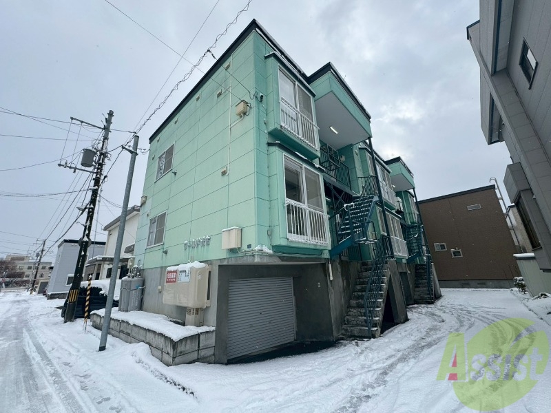 建物外観　札幌市東区伏古２条「ワールド伏古」