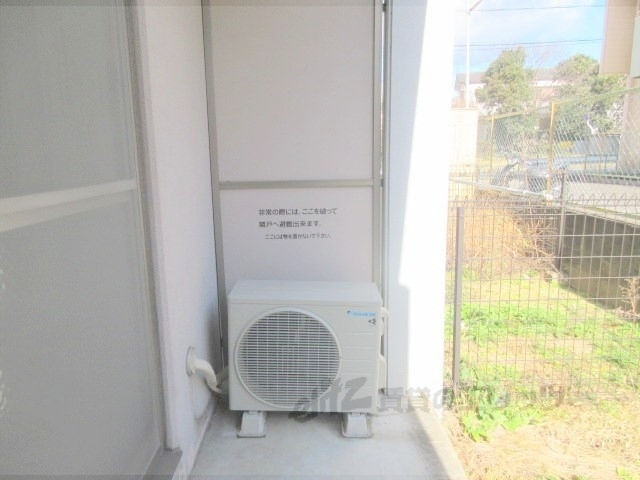 バルコニー　東向き