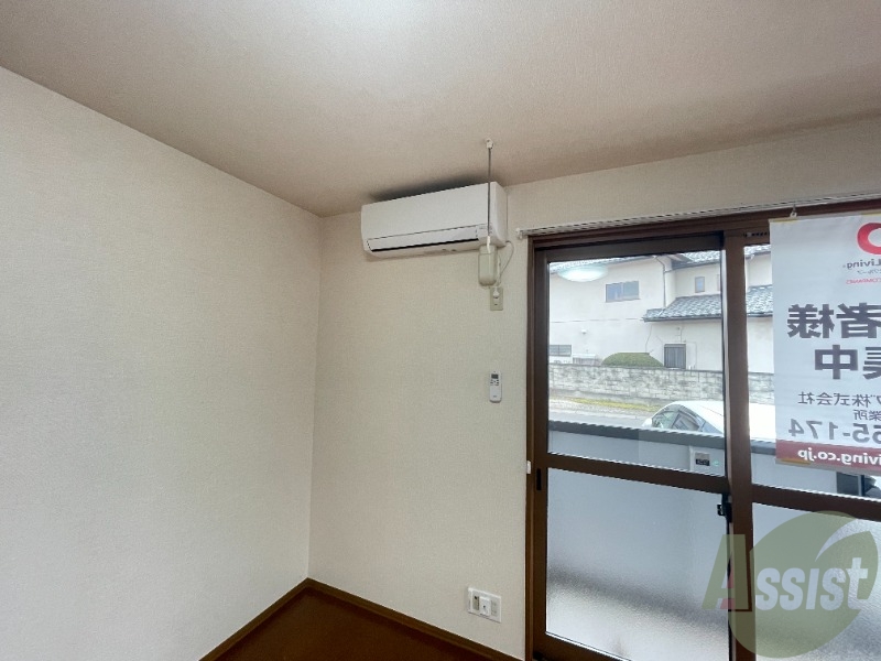 その他設備　エアコンが付いているので夏も冬も快適ですね～