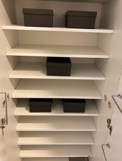 収納　モデルルーム