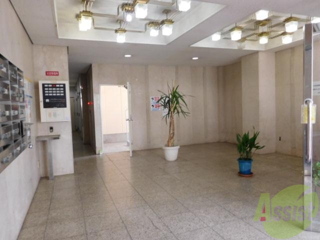 ロビー　管理は行き届いてます。