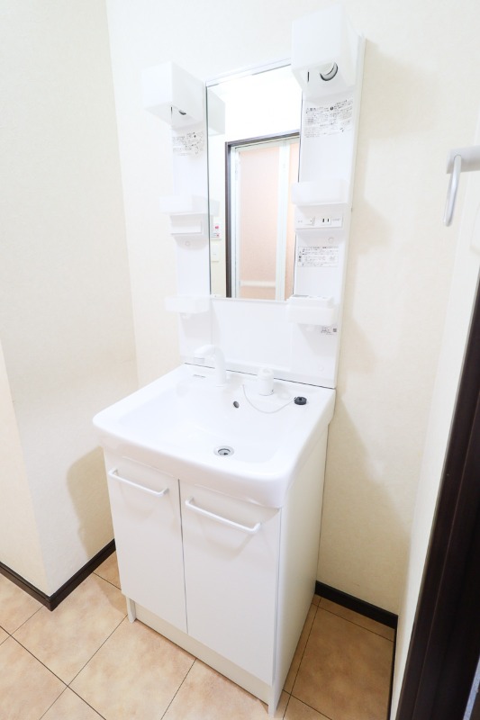 洗面設備　図面と現状に相違がある場合には現状を優先