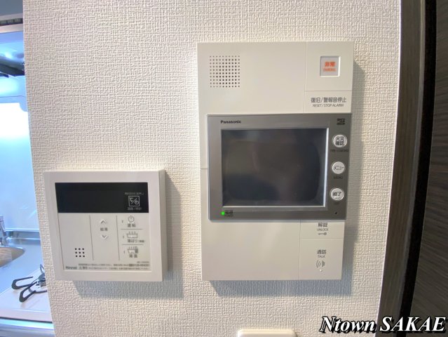 セキュリティ　モニター付きインターフォンです