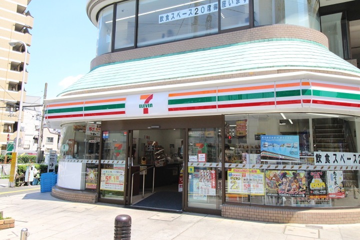 コンビニ　セブンイレブン 京成町屋駅前店（コンビニ）まで506m