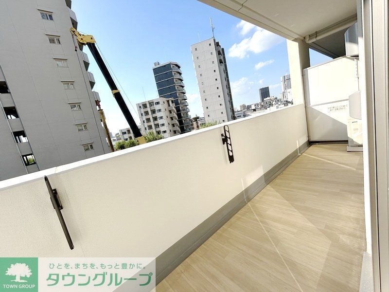 バルコニー　お部屋探しは株式会社　タウンハウジング　までお気軽にお問合…