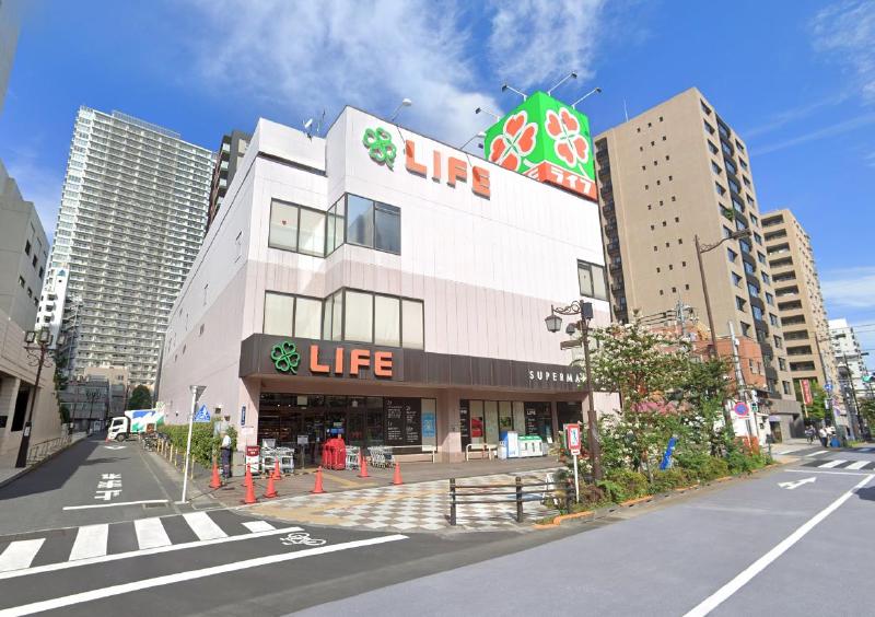 スーパー　ライフ（スーパー）まで450m