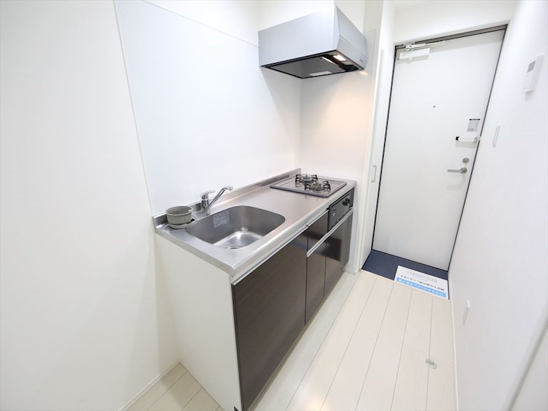 キッチン　システムキッチン（ガス2口コンロ付）