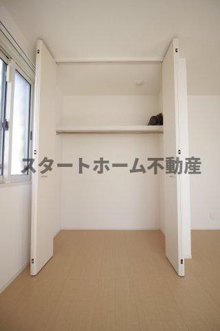 収納　たっぷりとした収納スペースです