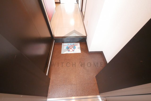 玄関　明るい玄関です