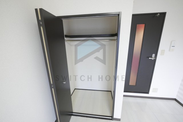 収納　たっぷりとした収納スペースです