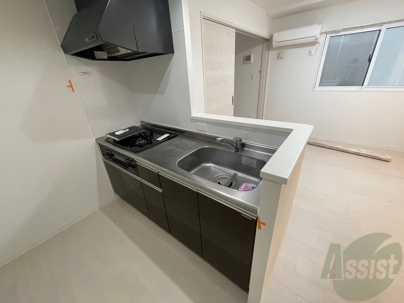 キッチン　キッチンはスペースも広々していて使いやすそうですよ！