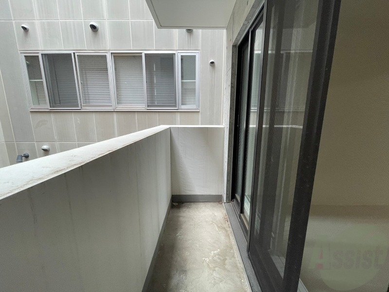 バルコニー　バルコニーです。洗濯物を干したり一息ついたりできますね！