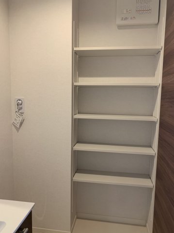 収納　ちょっとした収納スペースも充実しています