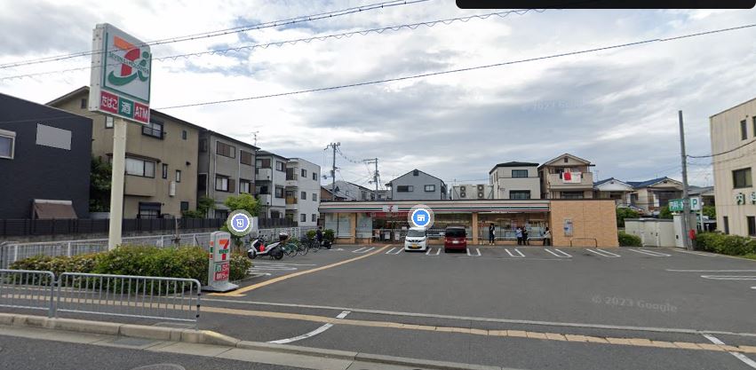 コンビニ　セブンイレブン 高槻城南町2丁目店（コンビニ）まで318m