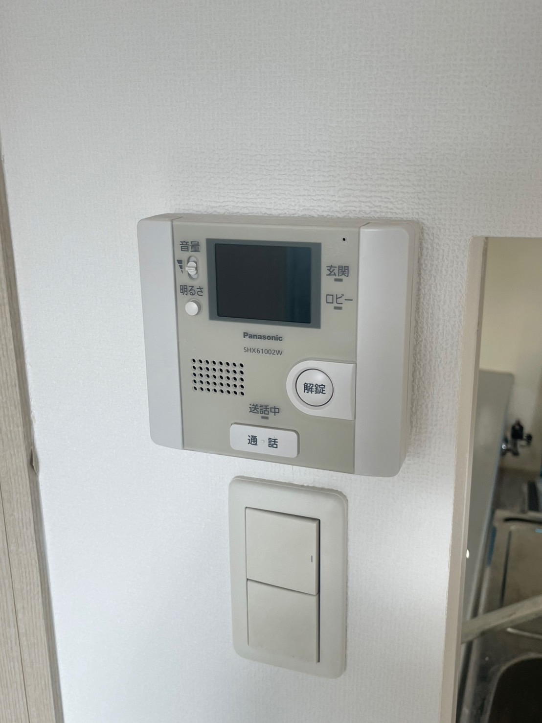 セキュリティ　※他号室のお写真です。