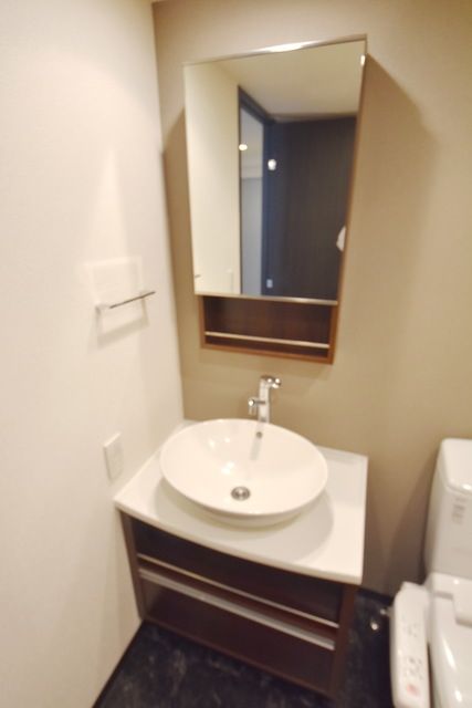 洗面設備　※別部屋の参考写真です。