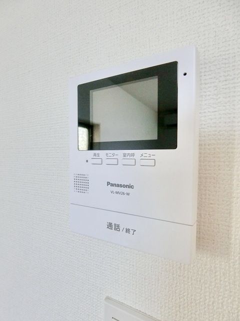セキュリティ　モニター付きインターホン