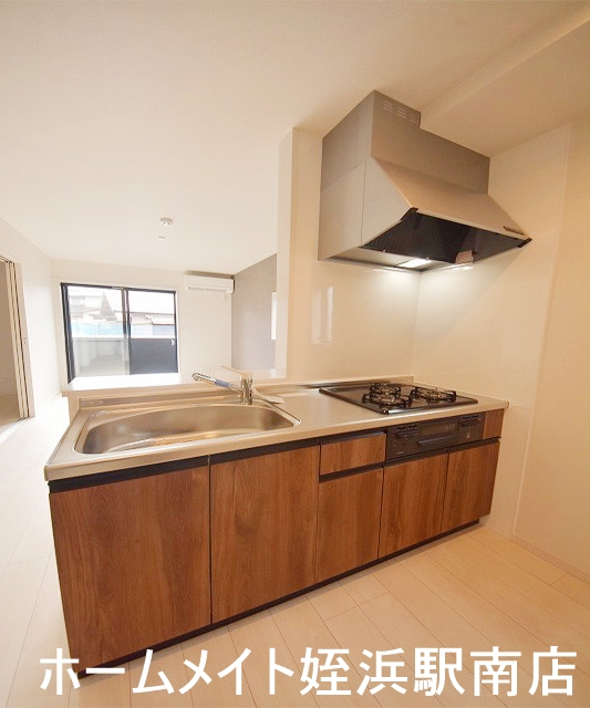 キッチン　★３口グリル付きのカウンターキッチン♪★参考写真