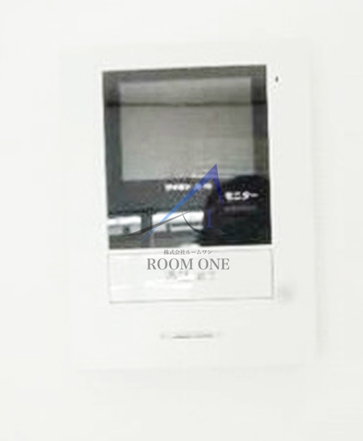 セキュリティ　モニター付インターホンです。