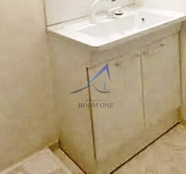 洗面設備　洗面台です。