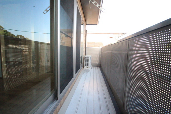 バルコニー　※別部屋の写真です